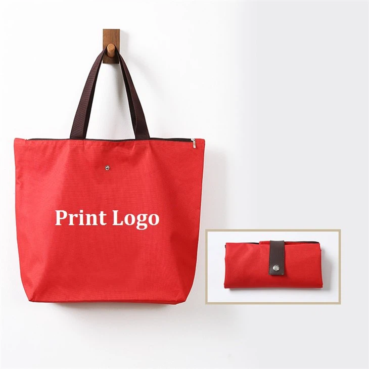 Promotional Foldable Polyester Tote Bag