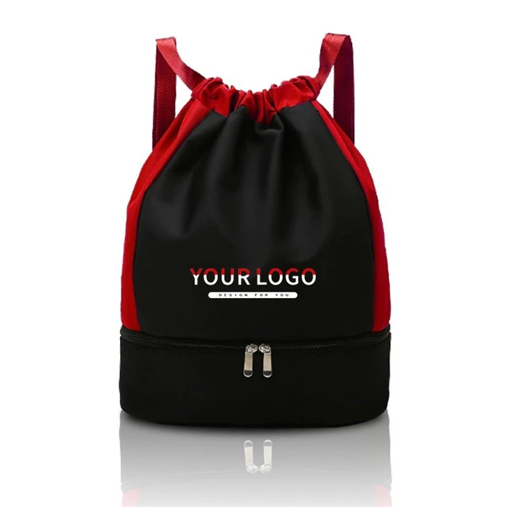 Dry And Wet Separation Drawstring Backpacks