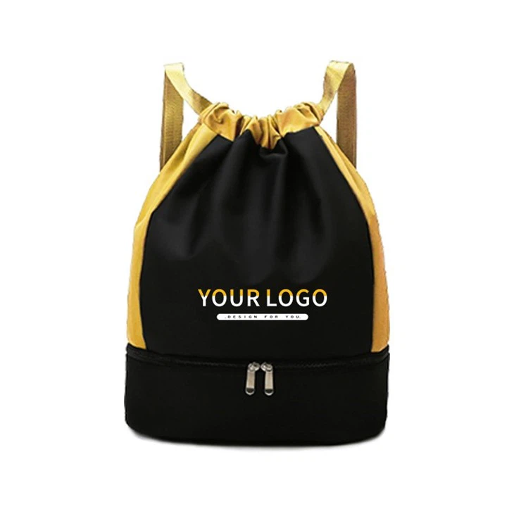 Dry And Wet Separation Drawstring Backpacks